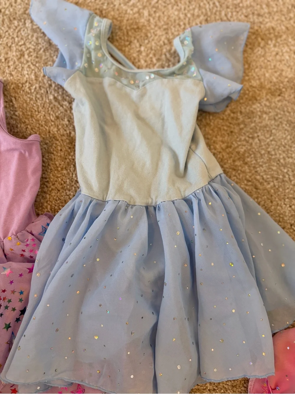 Girls Dance Ballet Dress Bundle - Multicolor, Pink, Blue, Black